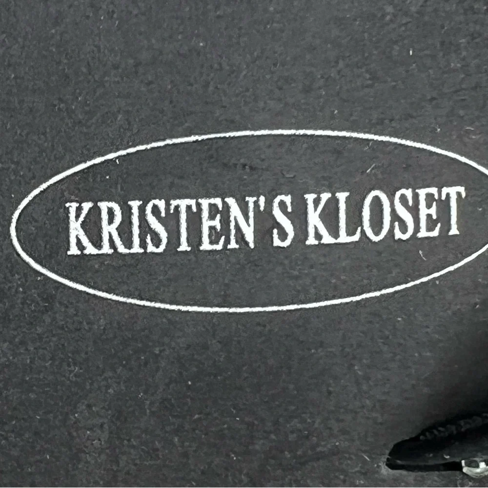 KRISTEN'S KLOSET Cat Lovers Rhinestone Slip On Wedge Flip Flop Sandals - Picture 9 of 10